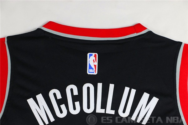 Camiseta Mccollum #3 Portland Trail Blazers Negro - Haga un click en la imagen para cerrar